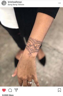 My henna tattoo by Kristi! Check her out at kristiwallsnyc on ig!