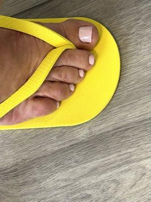 Mom's toes