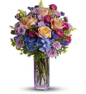 Fresh flowers from all around the world are brought in on a daily basis to fill your order. We purchase farm direct !