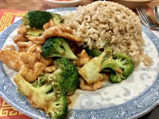 Chicken and Broccoli