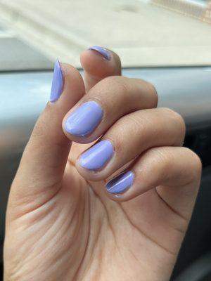 Gel Manicure- Bleeding Cuticles, Paint on Skin