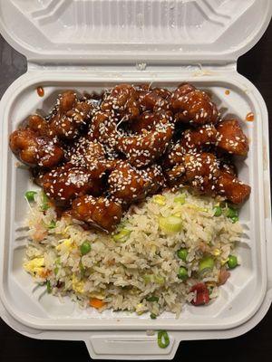 12. Sesame Chicken Lunch