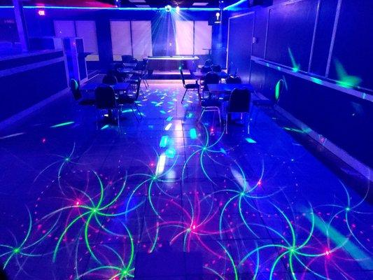 Dance Floor and tables