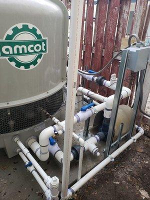 Amcot st 30 cooling tower retro fit