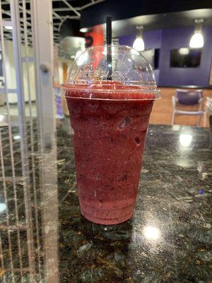 Mixed berries smoothie