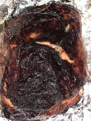 Smoked Boston Butt.