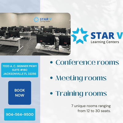 We offer private room rentals for your training experience!