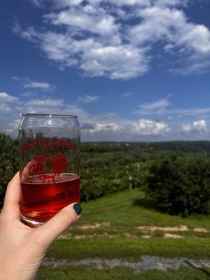 Incredible cherry cider!