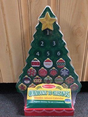 Countdown to Christmas Tree Advent Calendar