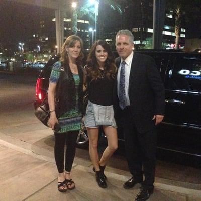 URyde transported the National Anthem singer for the Diamondbacks