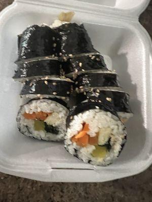 Fresh made Kimbap