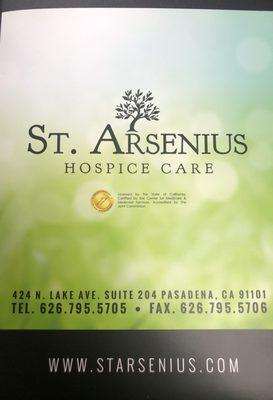 St. Arsenius Hospice Care