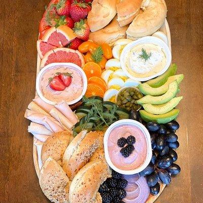 Bagel platter