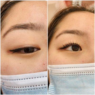 Eyelash Lift and Tint