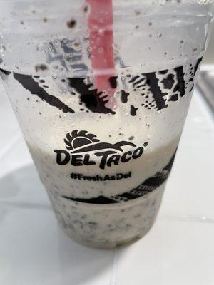 Oreo milkshake - excellent!