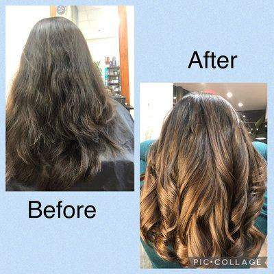 Balayage without bleach