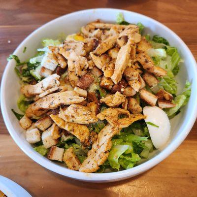 Chicken Caesar salad