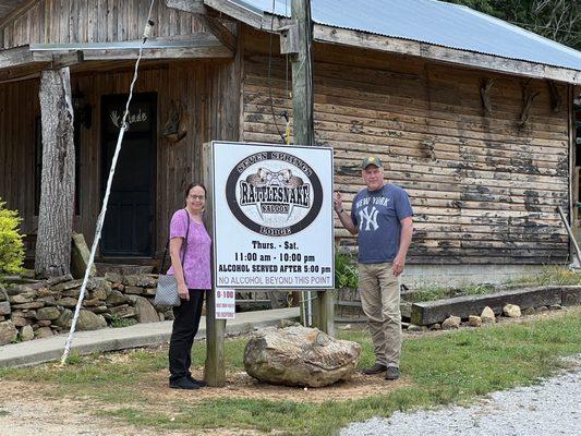 Rustic ranch with silo houses to rent, horses to ride and delicious cave restaurant.