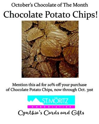 October Chocolate of the Month!