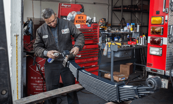 Truck & trailer leaf spring repair