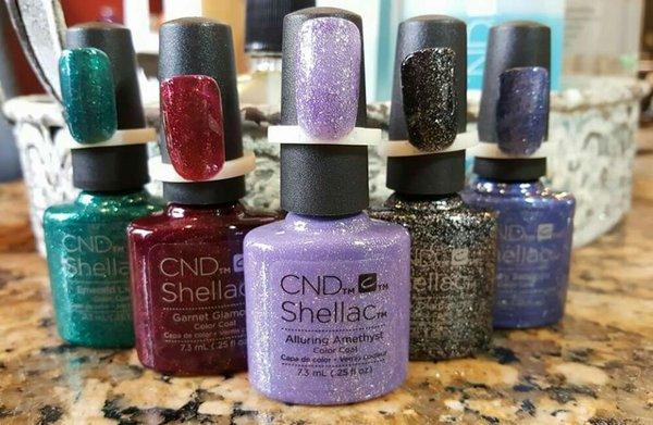 The new holiday starstruck collection from CND.