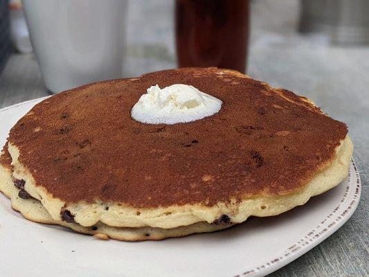 Chocolate chip pancakes