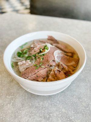 P03. Well Done Brisket with Rice Noodle