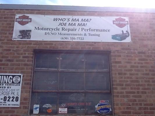 Who's Mama? Joe Mama! Motorcycle Repair