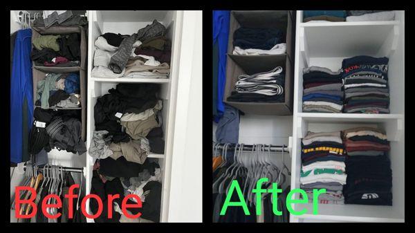 We can organize your closet too