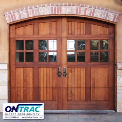 Custom Wood Garage Doors