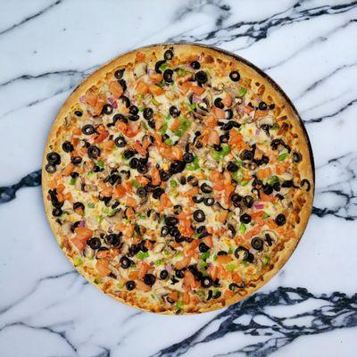 Vegetarian pizza