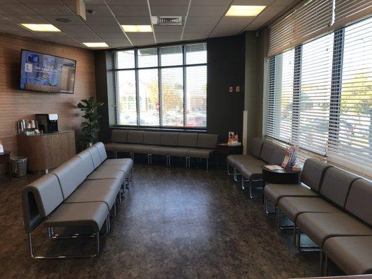 Novant Health-GoHealth Urgent Care Quail Hollow Lobby