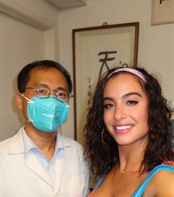 Thank you Dr Hwan for taking excellent care of me and my entire family.