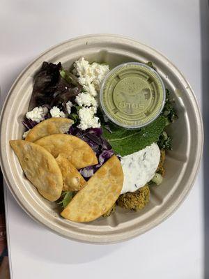 Falafel Tzatziki bowl