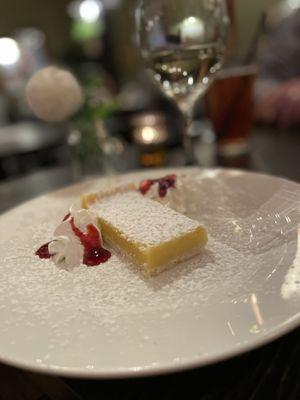 Lemon torte desert