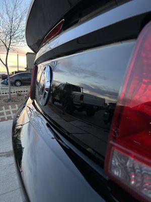 Paint correction followed by a System X Ceramic Coating left this vehicle with a mirror finish!