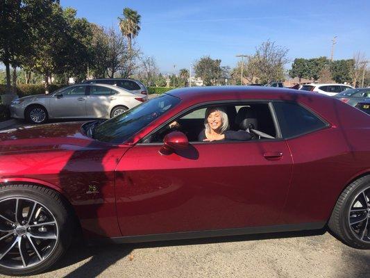 Dodge Challenger from Hertz! Let your inner child ride into the sunset loudly...VROOM VROOM!!!