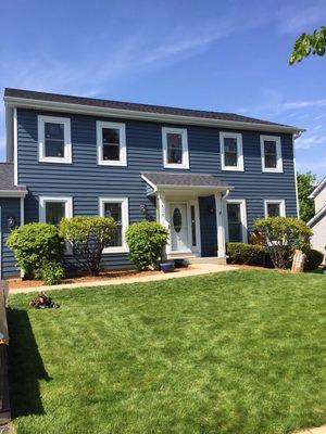 New roof siding and widows