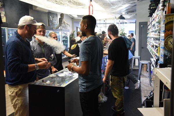 JUUL NYC Event at Nextgen Vapeshop