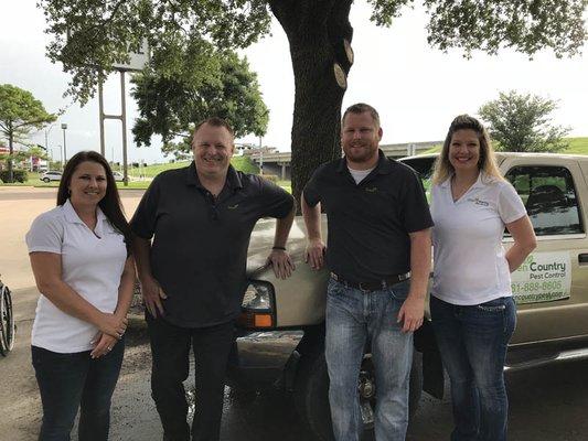 The Green Country Pest team