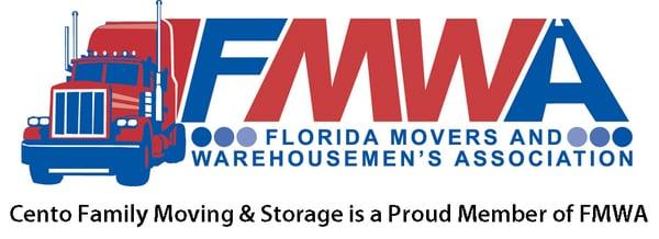 We are Proud Members of the Florida Movers and Warehousemen's Association