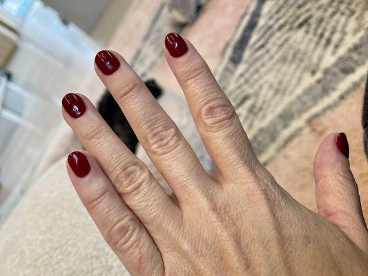 Gel manicure