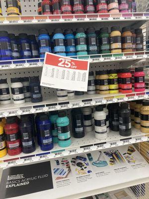 Good deal on paint today!