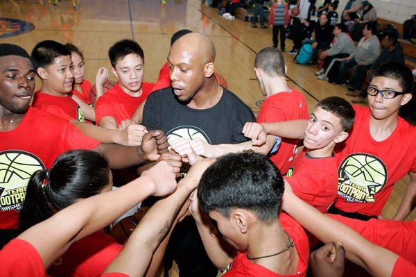 Team FOOTPRINTZ Basketball Training