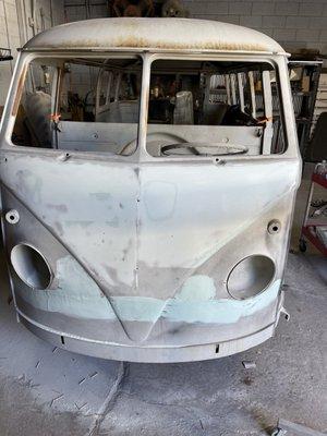 VW Bus Build here at Canoga Auto Works Autobody Repair Shop Auto Collision Repair Body Shop Car Paint