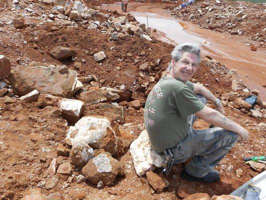 Digging For Quartz In Arkansas