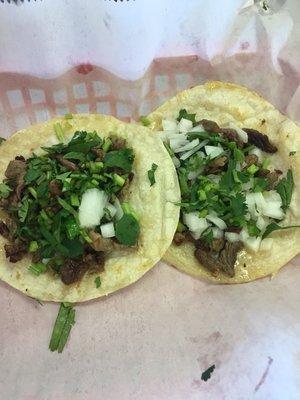 Carne asada tacos