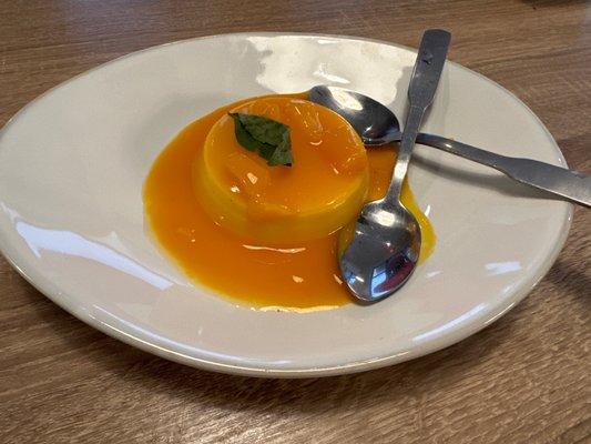 Panna Cotta-with Mango purée- Yumm