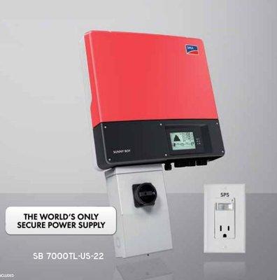 SMA Inverter!!! SMA is the only inverter on the market that can you give you POWER during the day when the grid is down with ZERO Batteries!