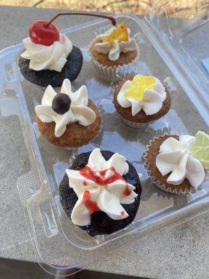 Mini cupcake sampler